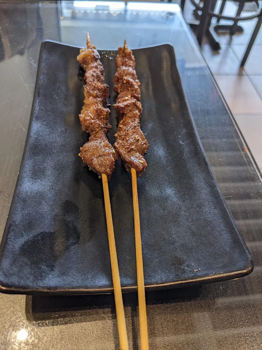 lamb kebab 羊肉串